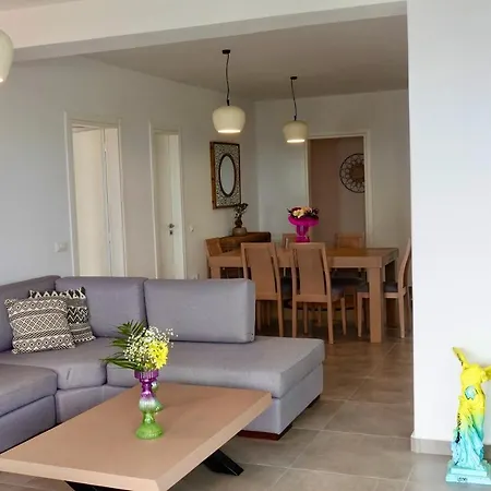 شقة Seaview & Jacuzzi Sea View آغيوس ستيفانوس
