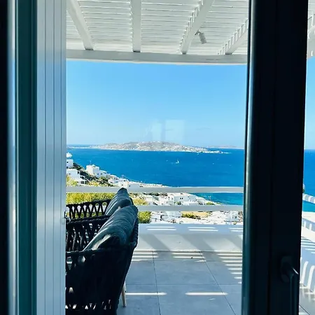 Seaview & Jacuzzi Summer Mykonos Town